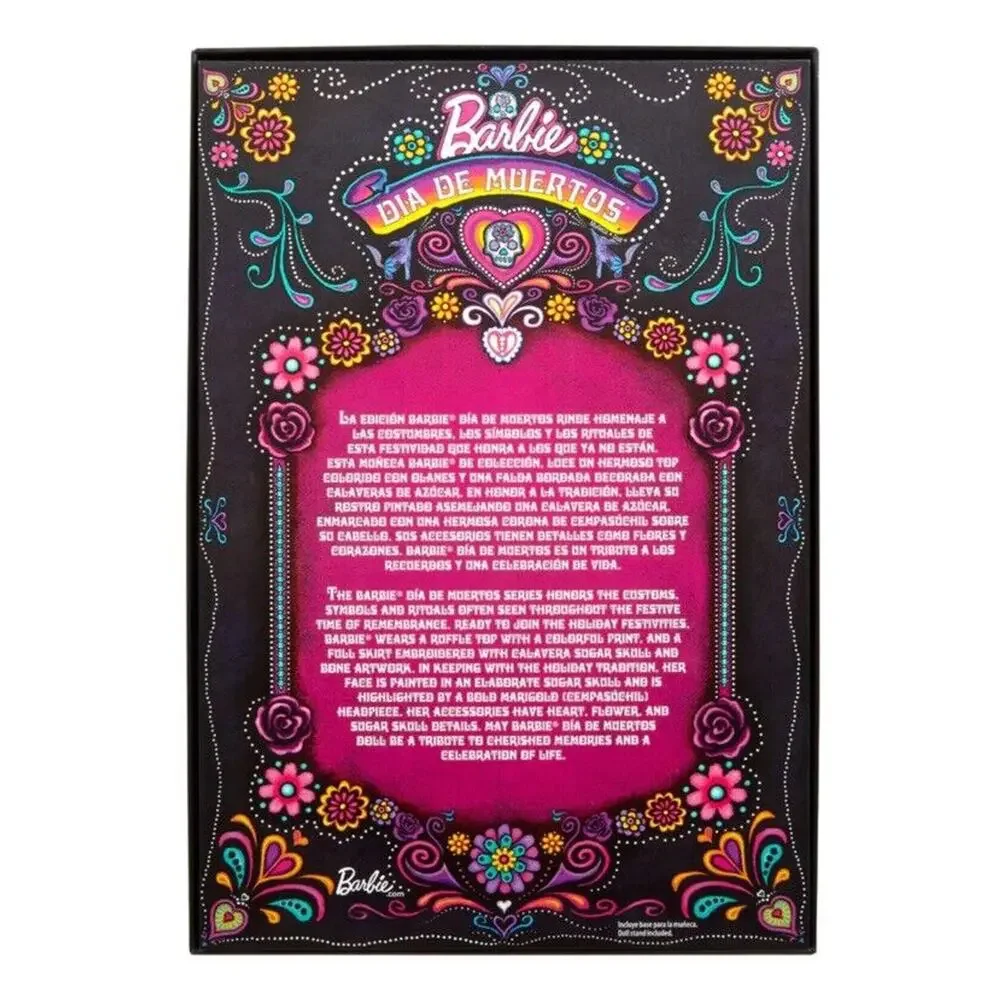 🔥Barbie Dia De Los Muertos 2024 Barbie Doll - Day of the Dead Mattel BNWT🔥 - Picture 4 of 9